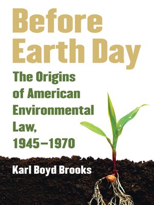 cover image of Before Earth Day